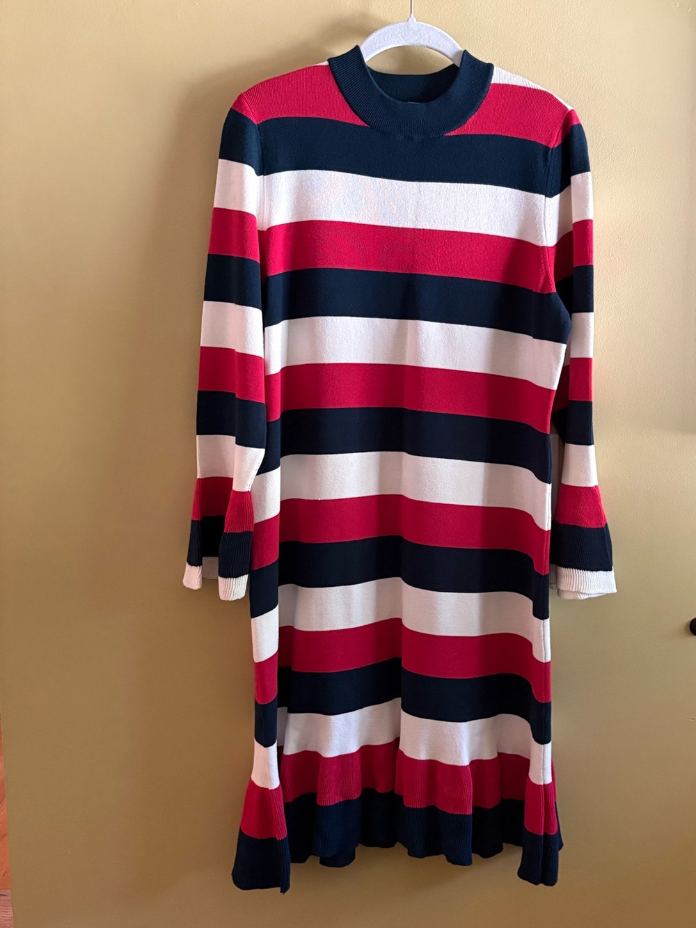 Red, White and Blue CUTEST knit dress for the 4th!! Loft, L.